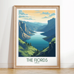 Fjords Minimalist Wall Art