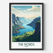 Fjords Minimalist Wall Art