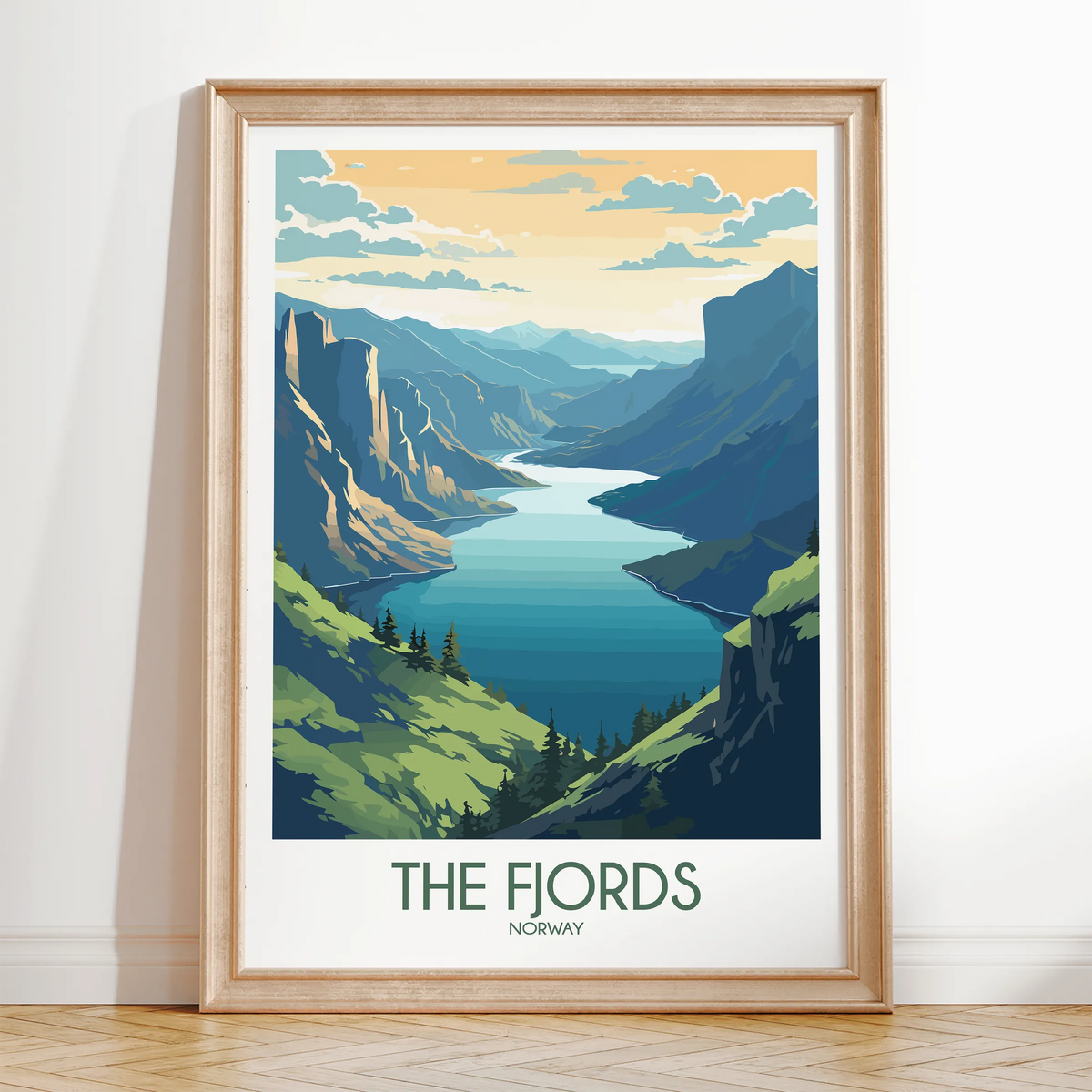 Fjords Travel Memory Gift