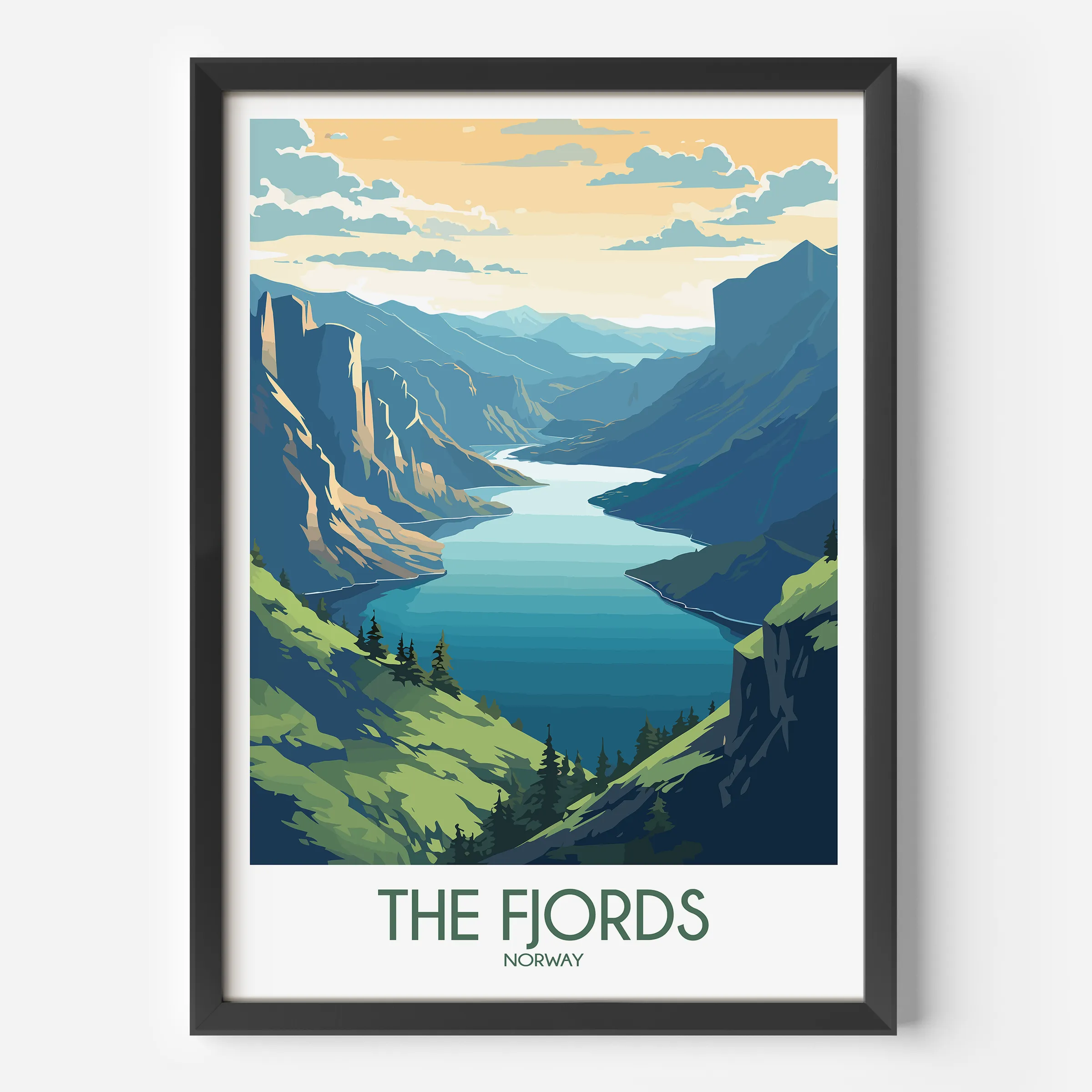 Fjords Travel Memory Gift