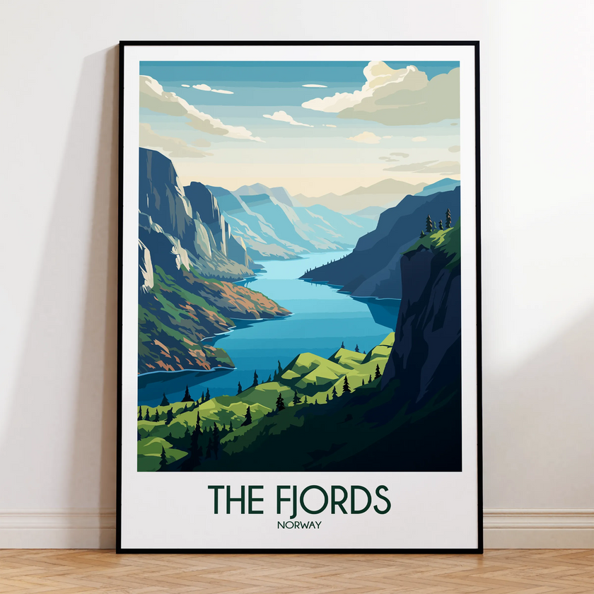 Fjords Travel Memory Gift