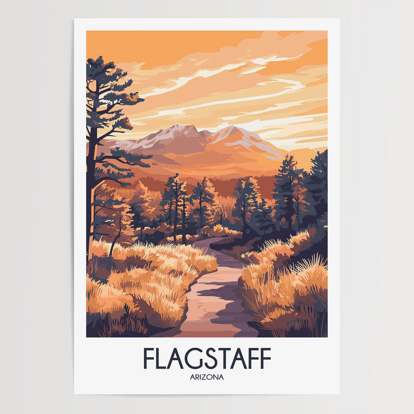 Flagstaff Destination Art Gift