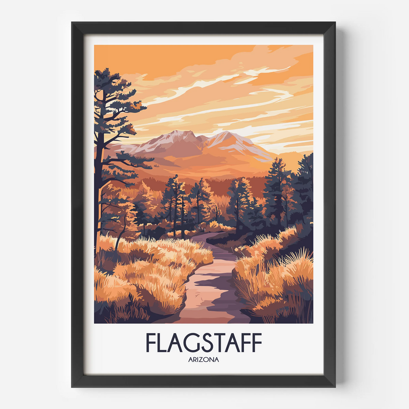 Flagstaff Minimalist Wall Art