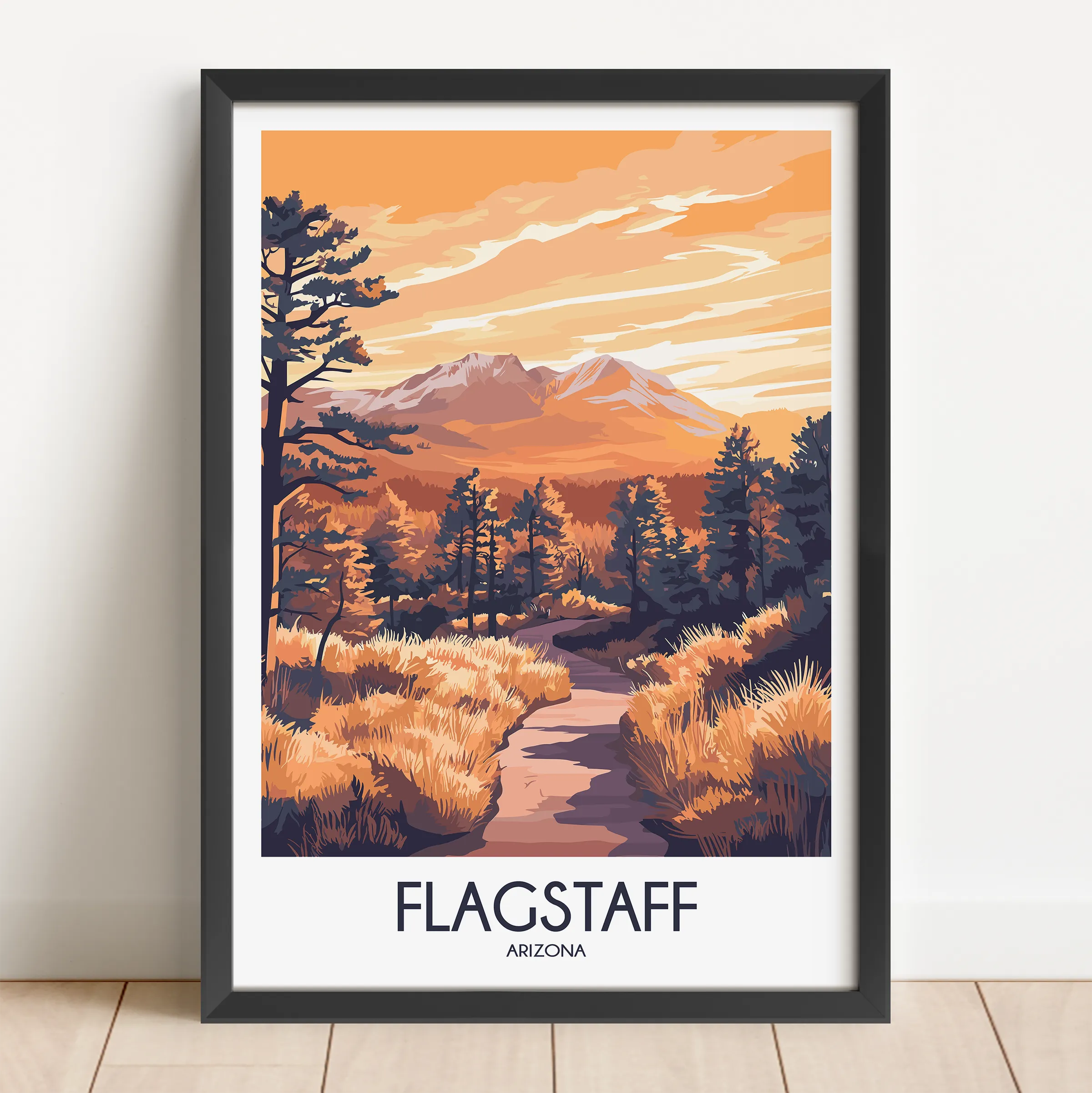 Flagstaff Souvenir Poster Print