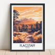 Flagstaff Souvenir Poster Print