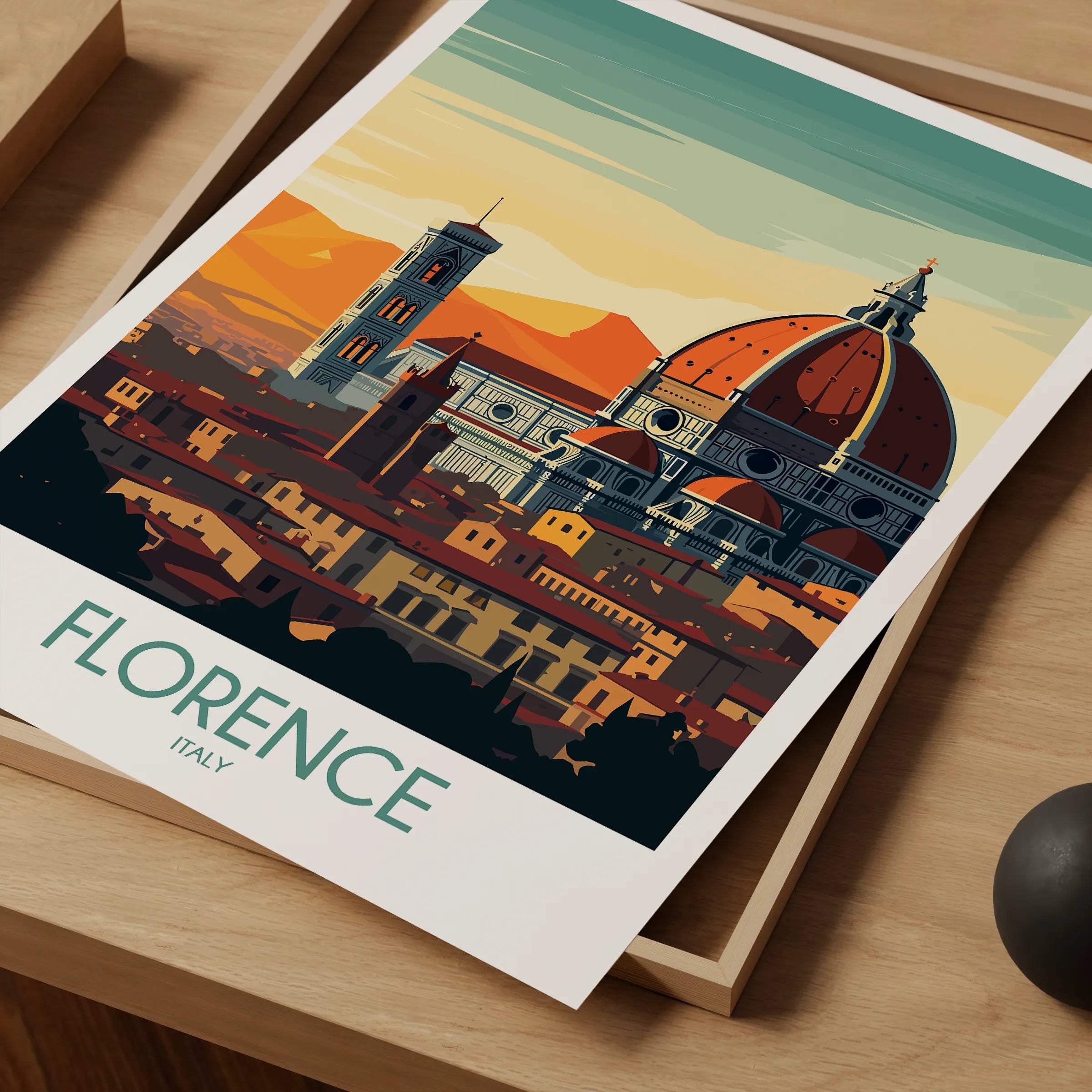 Florence Destination Art Gift