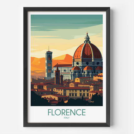 Florence Vintage Style Print