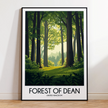 Forest Of Dean Travel Memory Gift