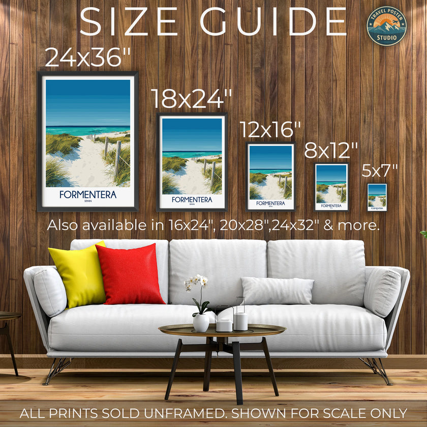 Formentera Destination Art Gift