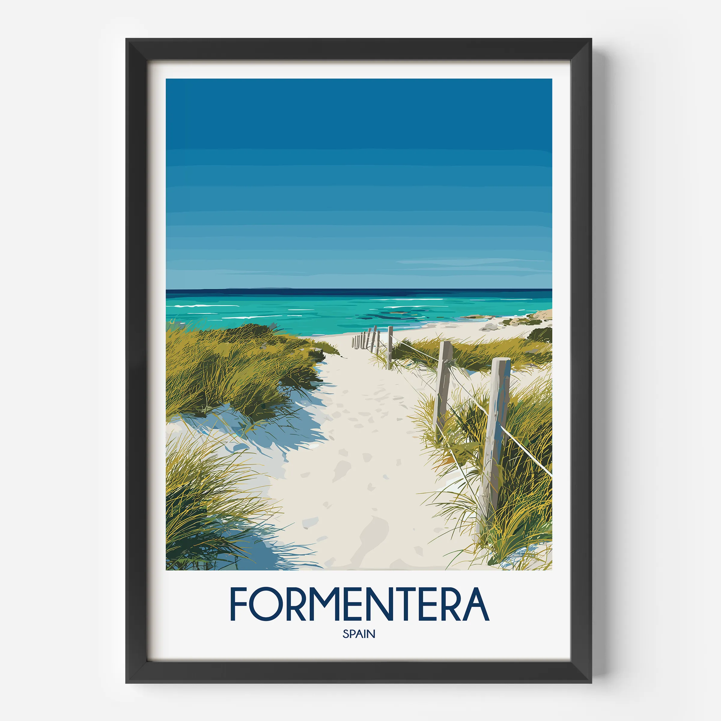 Formentera Minimalist Wall Art