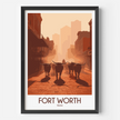 Fort Worth Gallery Quality Print