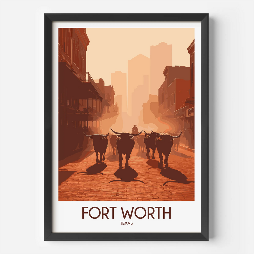 Fort Worth Gallery Quality Print