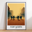 Fort Worth Gallery Quality Print