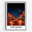Fort Worth Gallery Quality Print