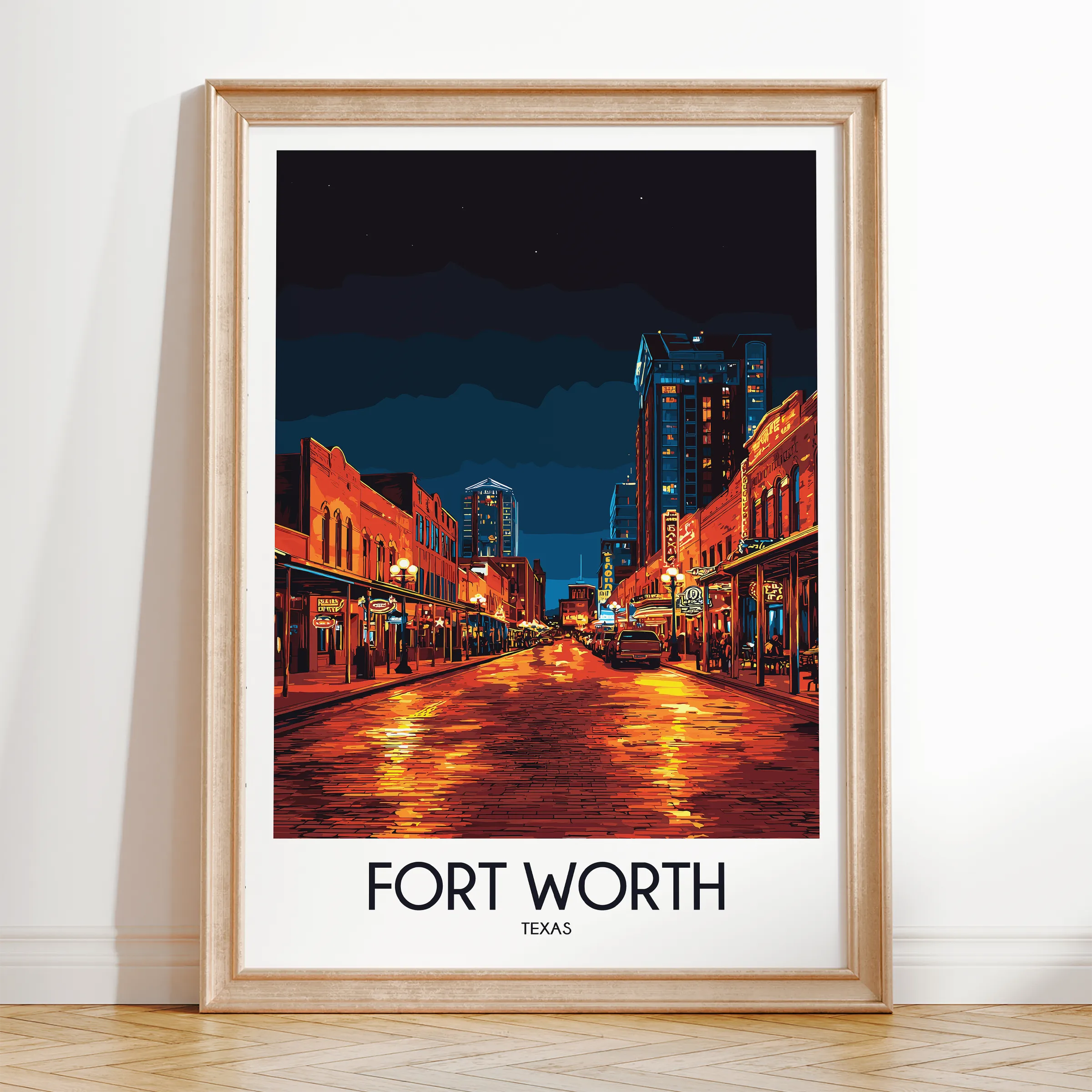 Fort Worth Home Office Decor