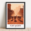 Fort Worth Home Office Decor