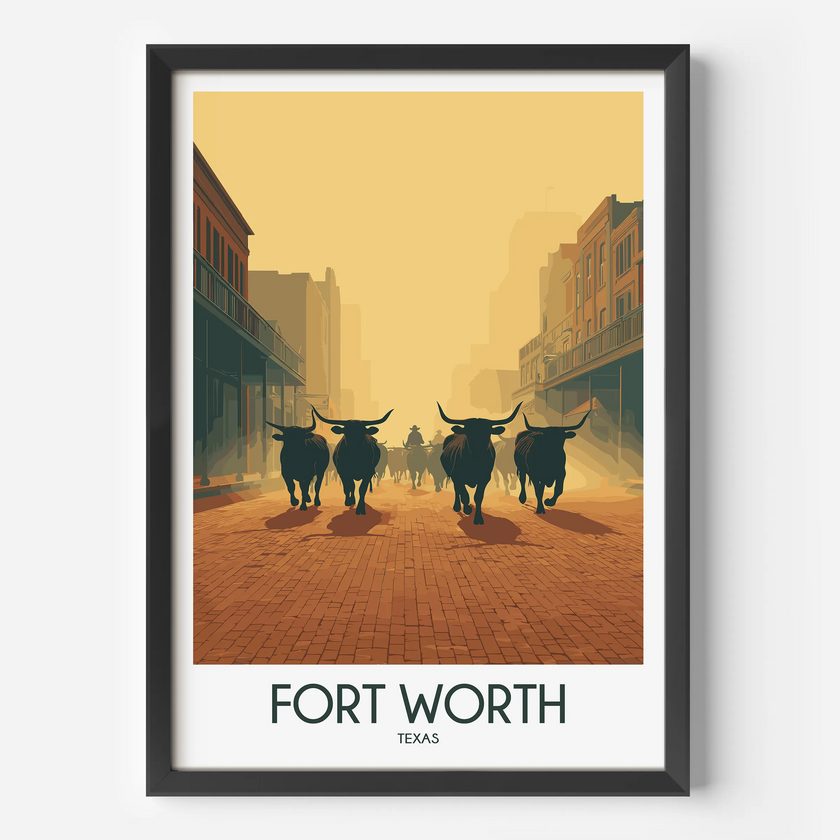 Fort Worth Home Office Decor