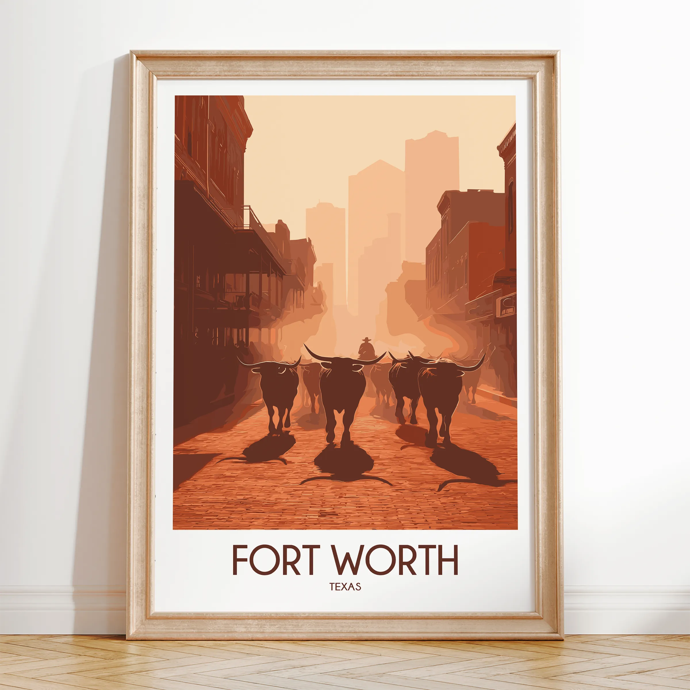 Fort Worth Scenic Landscape Art