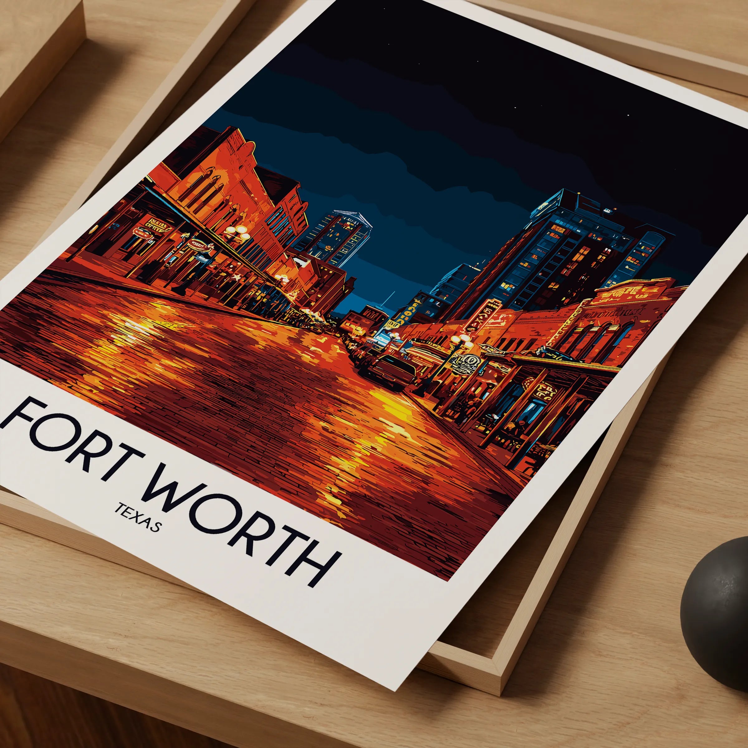 Fort Worth Travel Memory Gift