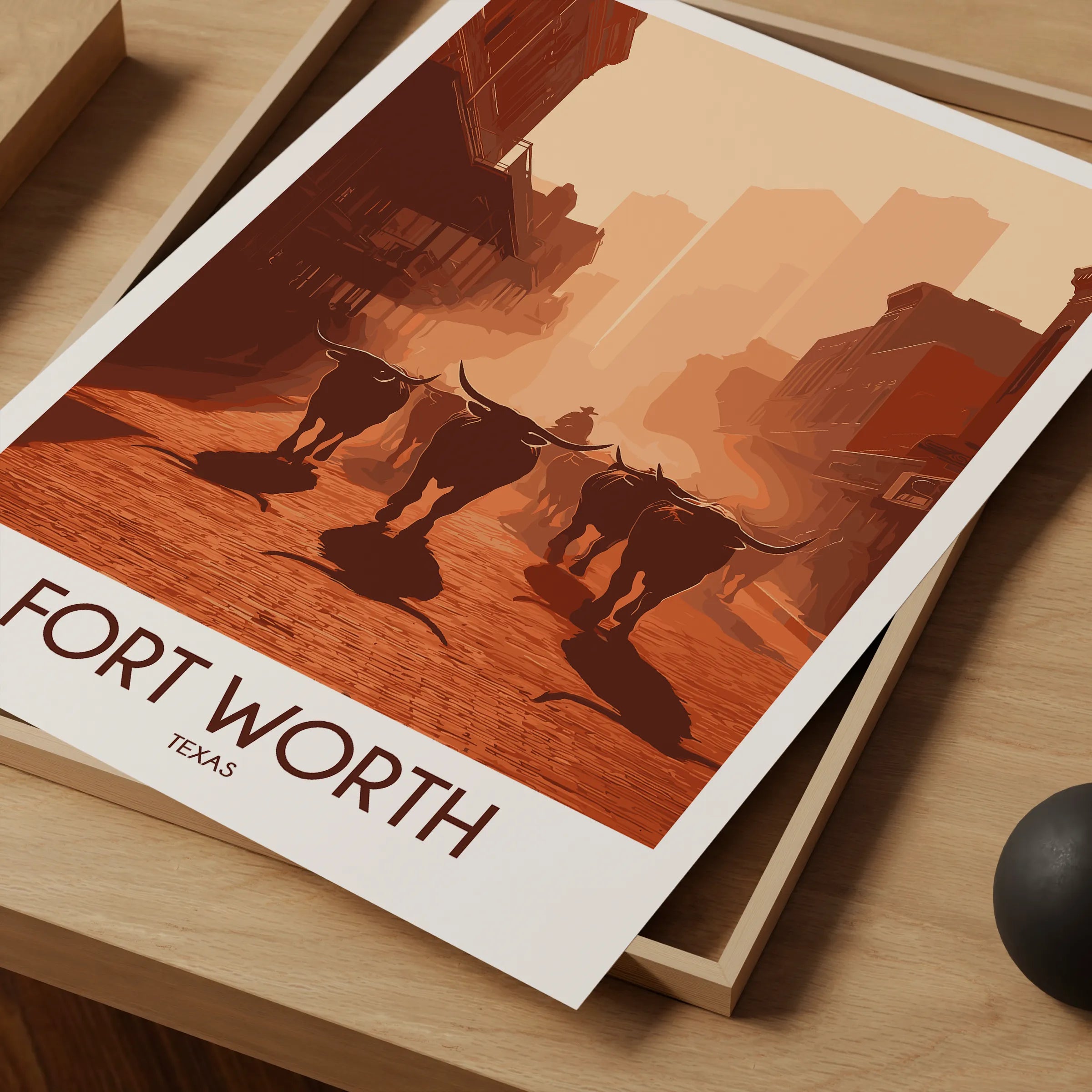 Fort Worth Travel Memory Gift