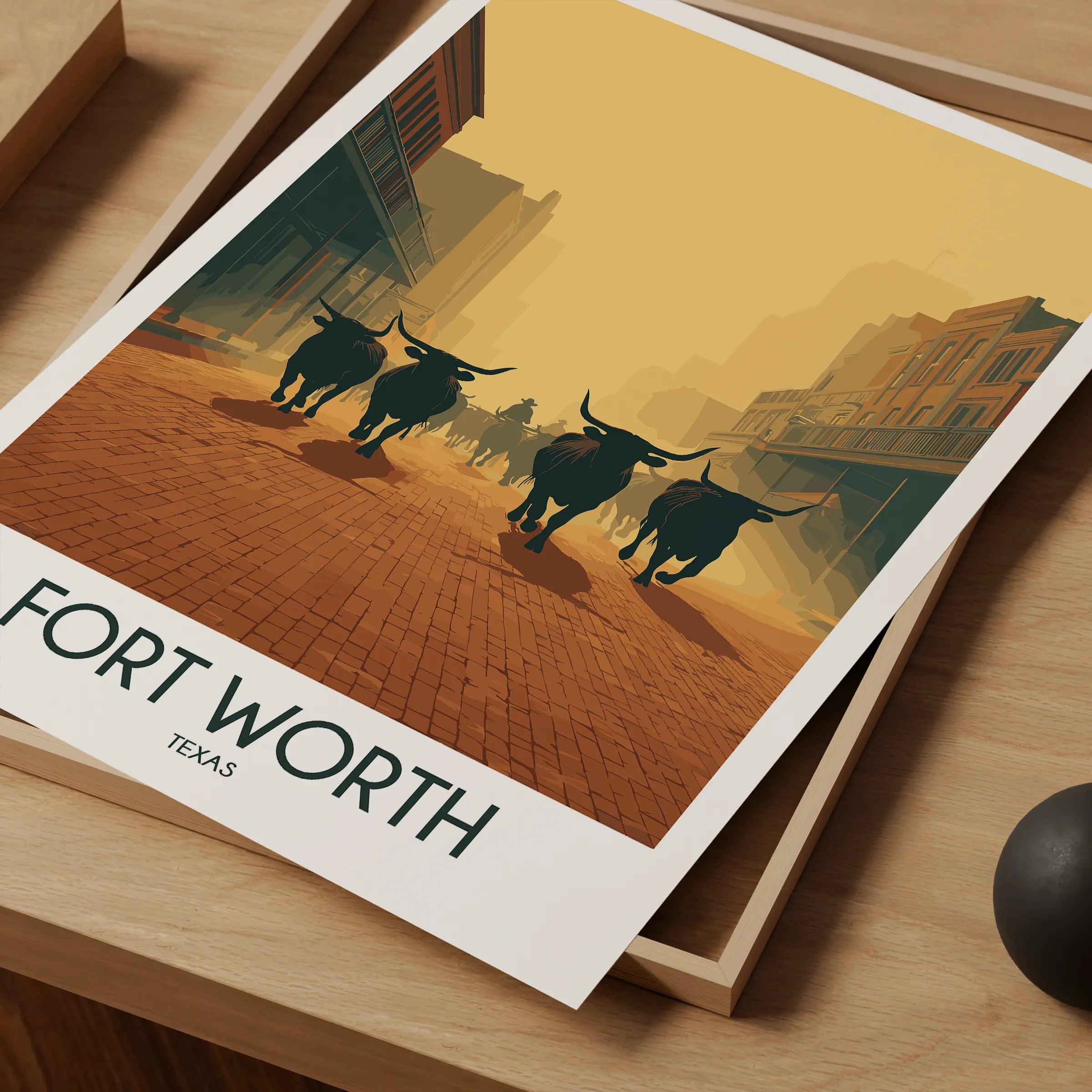 Fort Worth Travel Memory Gift