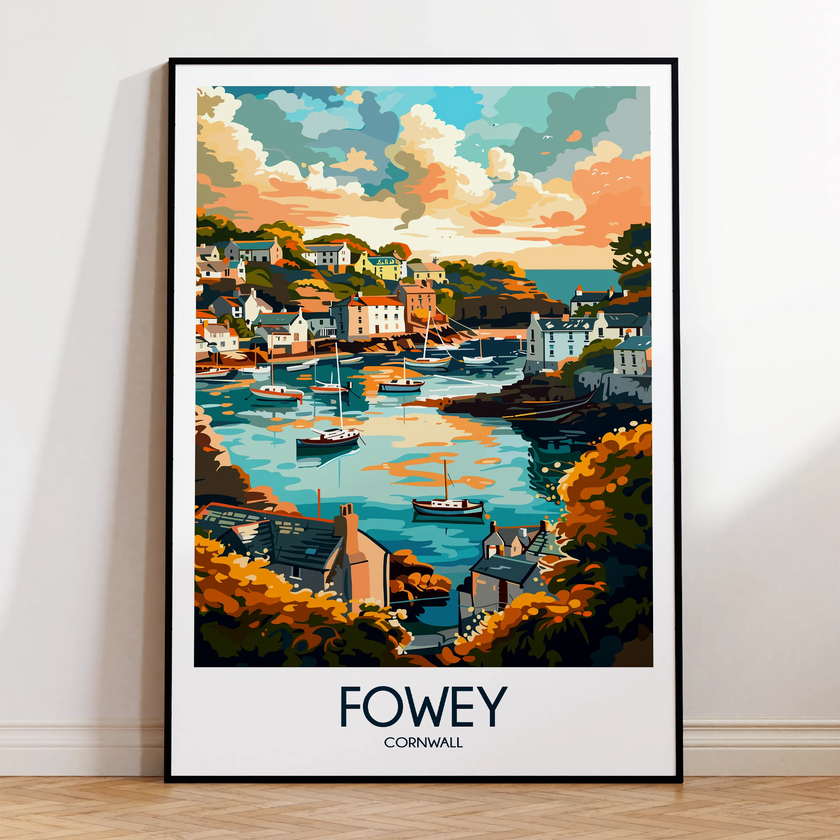 Fowey Gallery Quality Print