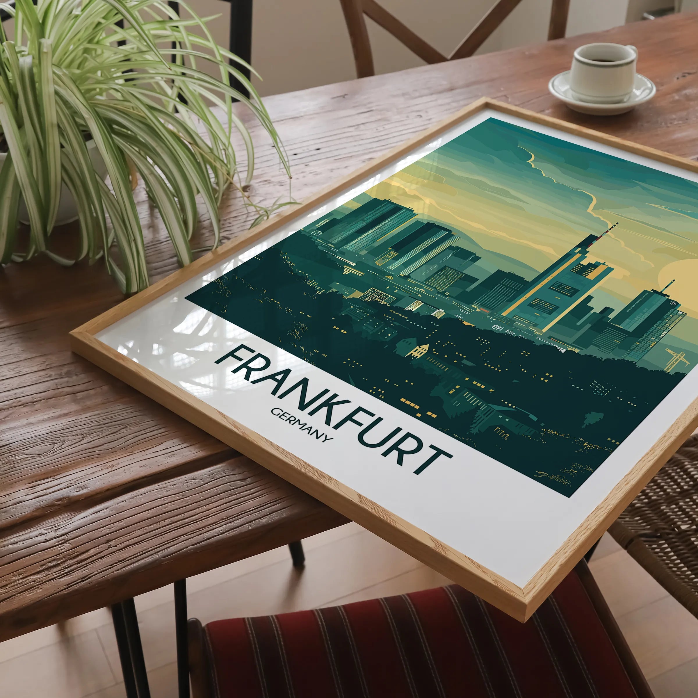 Frankfurt Scenic Landscape Art