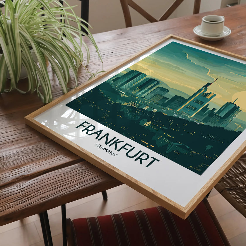 Frankfurt Scenic Landscape Art