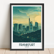 Frankfurt Souvenir Poster Print