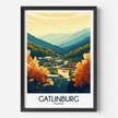 Gatlinburg Modern Travel Poster