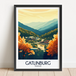 Gatlinburg Scenic Landscape Art