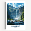 Gavarnie Vintage Style Print