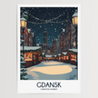 Gdansk Destination Art Gift