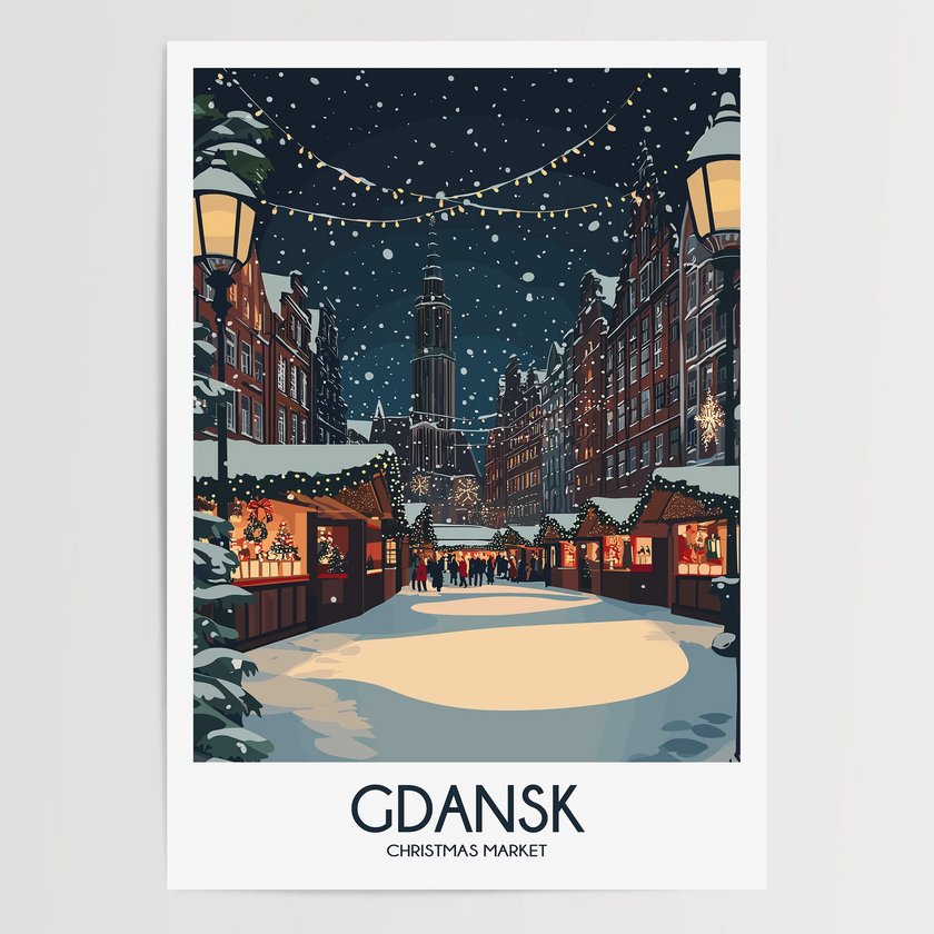 Gdansk Destination Art Gift