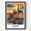 Gdansk Destination Art Gift