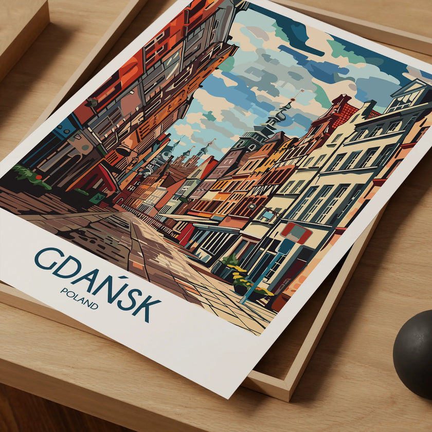 Gdansk Minimalist Wall Art