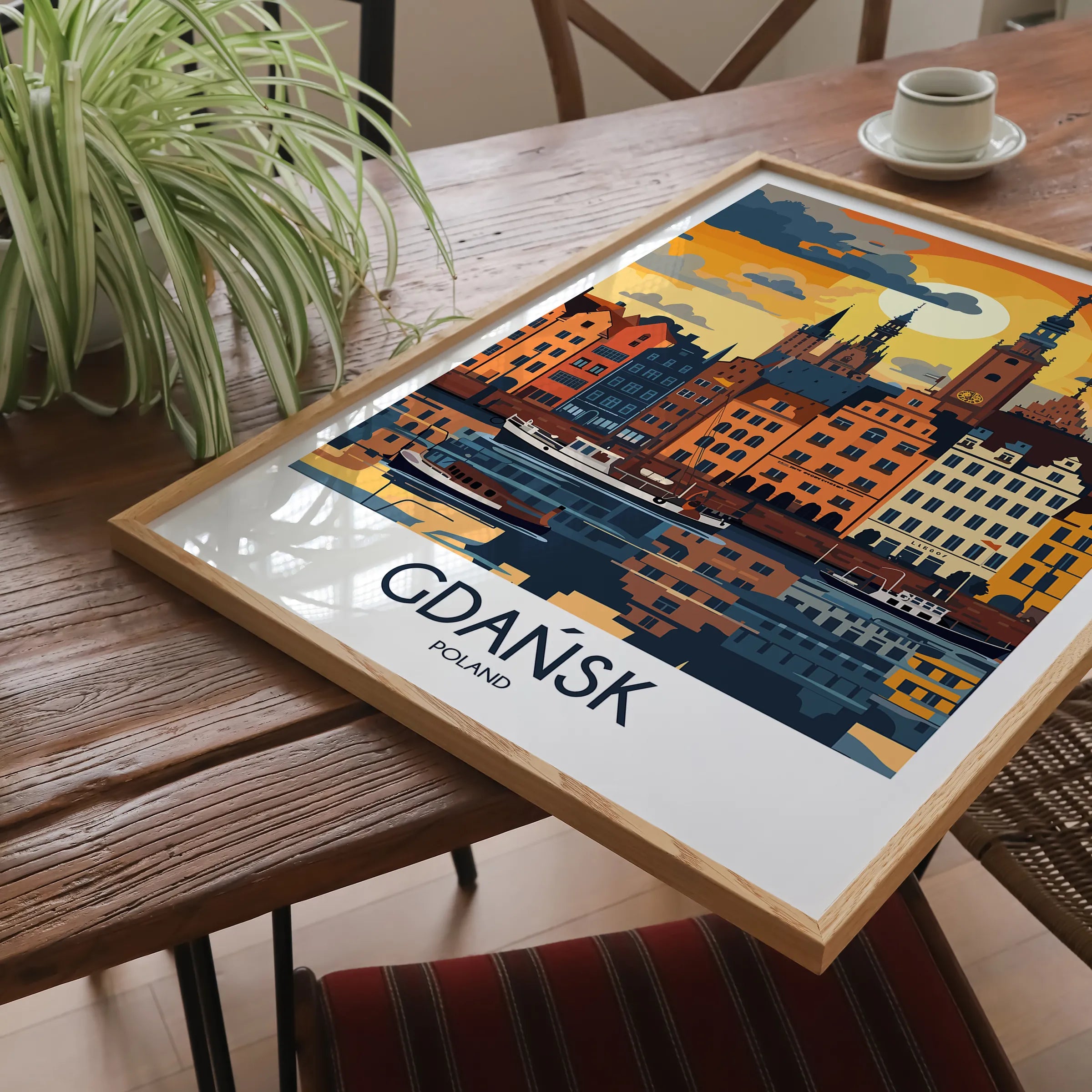 Gdansk Scenic Landscape Art