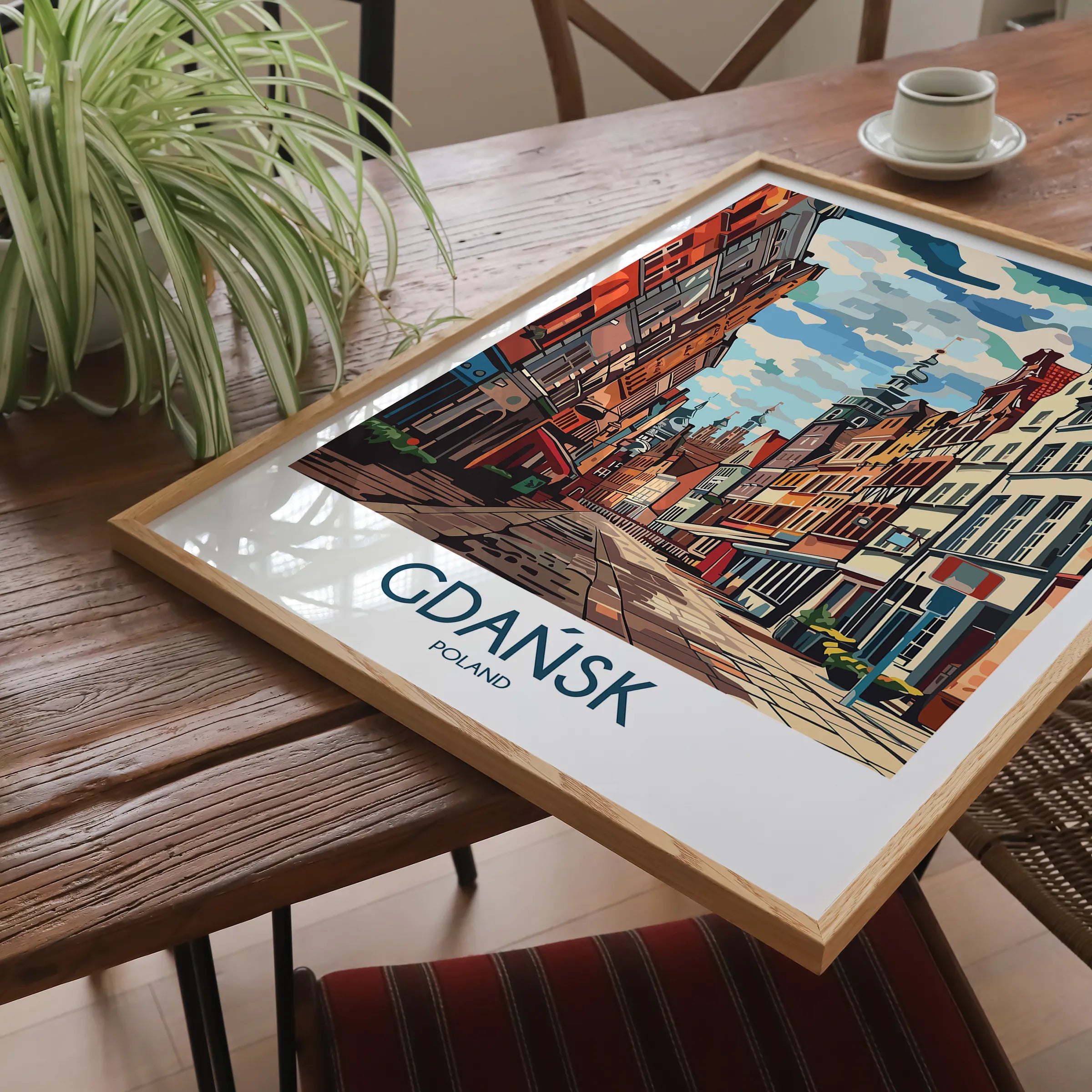 Gdansk Souvenir Poster Print