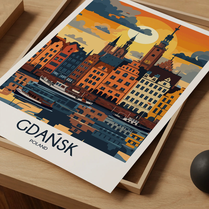 Gdansk Travel Memory Gift