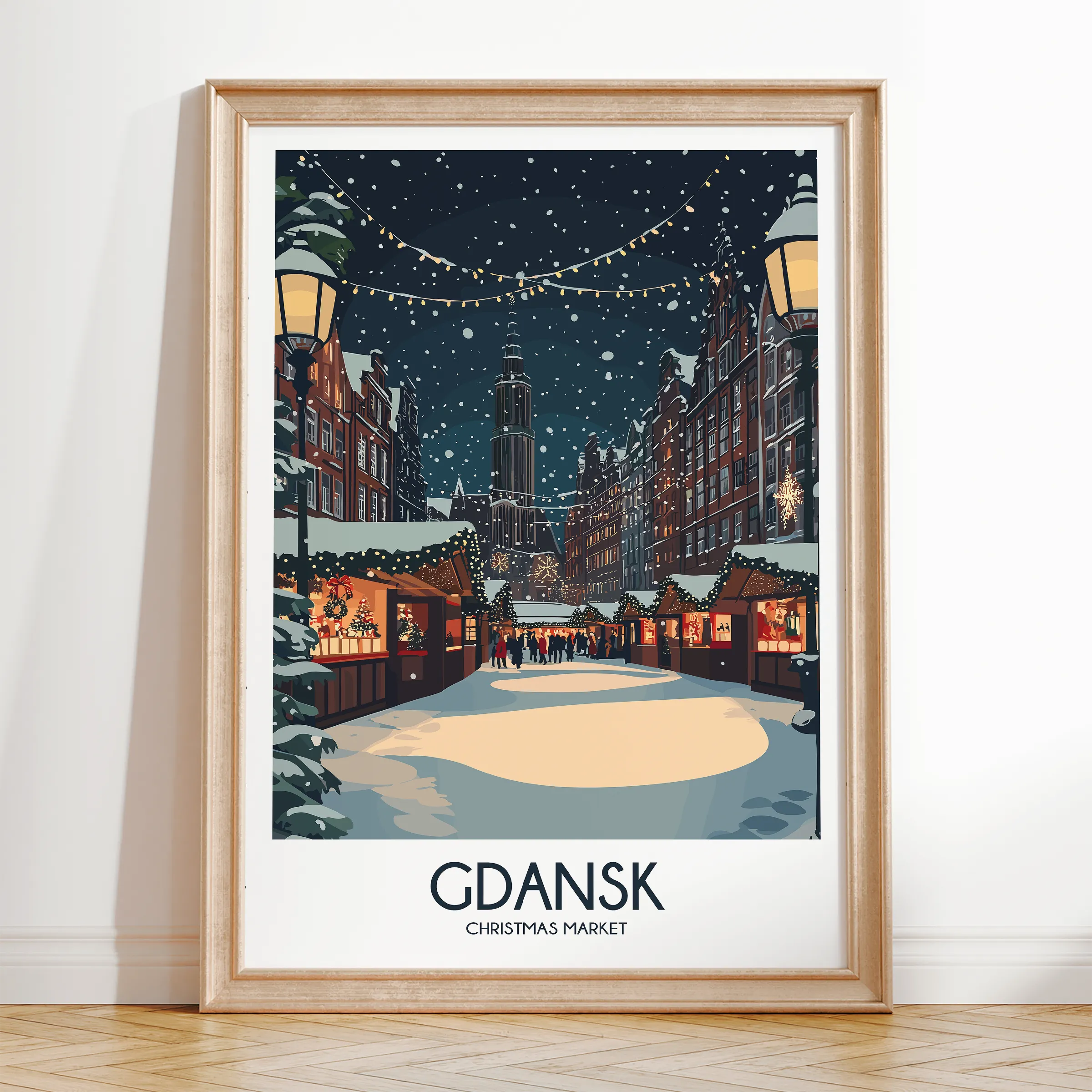 Gdansk Travel Memory Gift