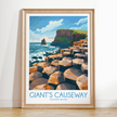 Giant'S Causeway Minimalist Wall Art