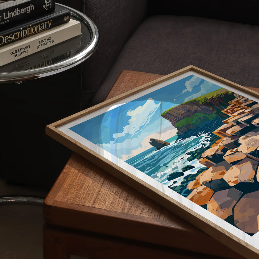 Giant'S Causeway Souvenir Poster Print