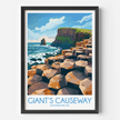 Giant'S Causeway Souvenir Poster Print