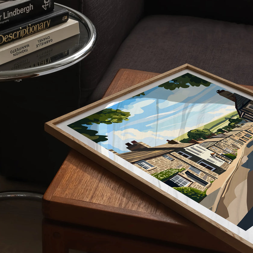 Giggleswick Destination Art Gift