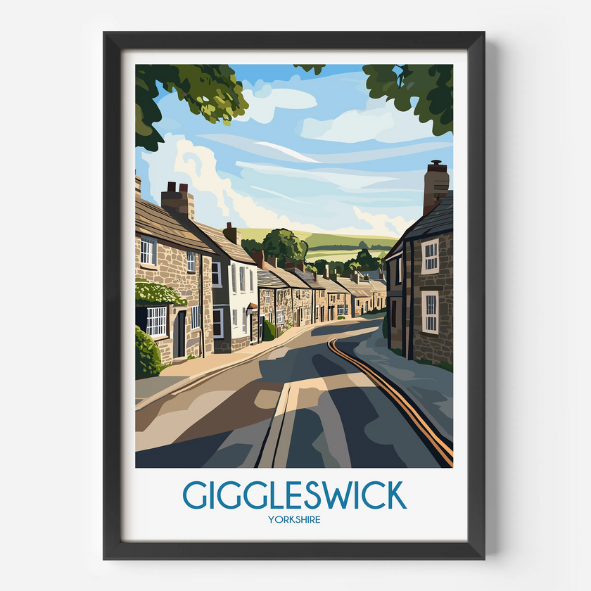 Giggleswick Destination Art Gift