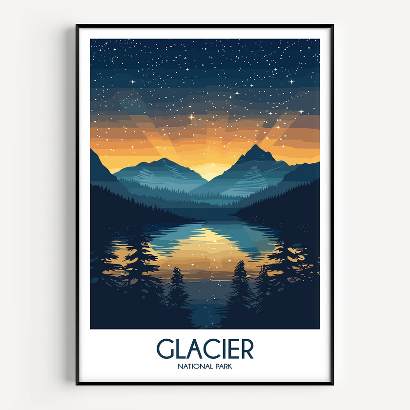 Glacier Gallery Quality Print