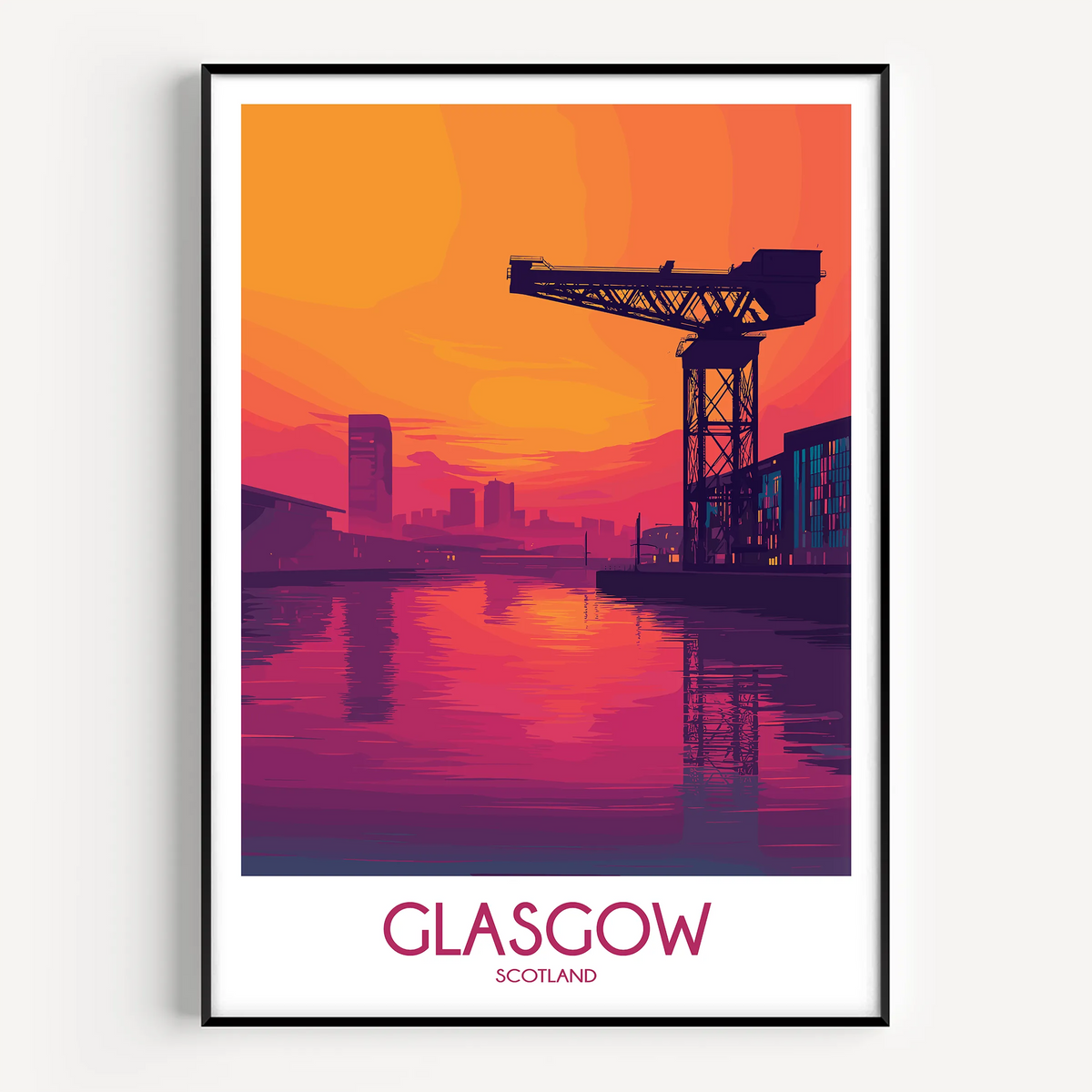 Glasgow Scenic Landscape Art