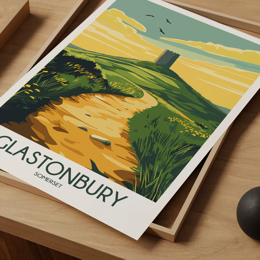 Glastonbury Destination Art Gift
