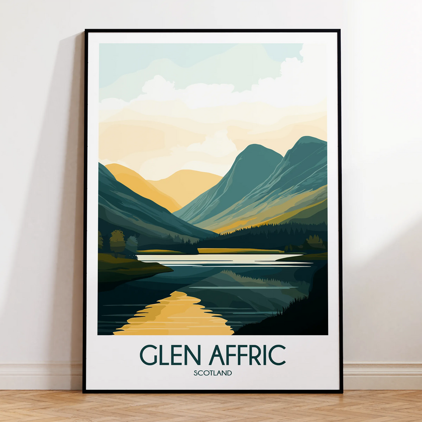 Glen Affric Destination Art Gift