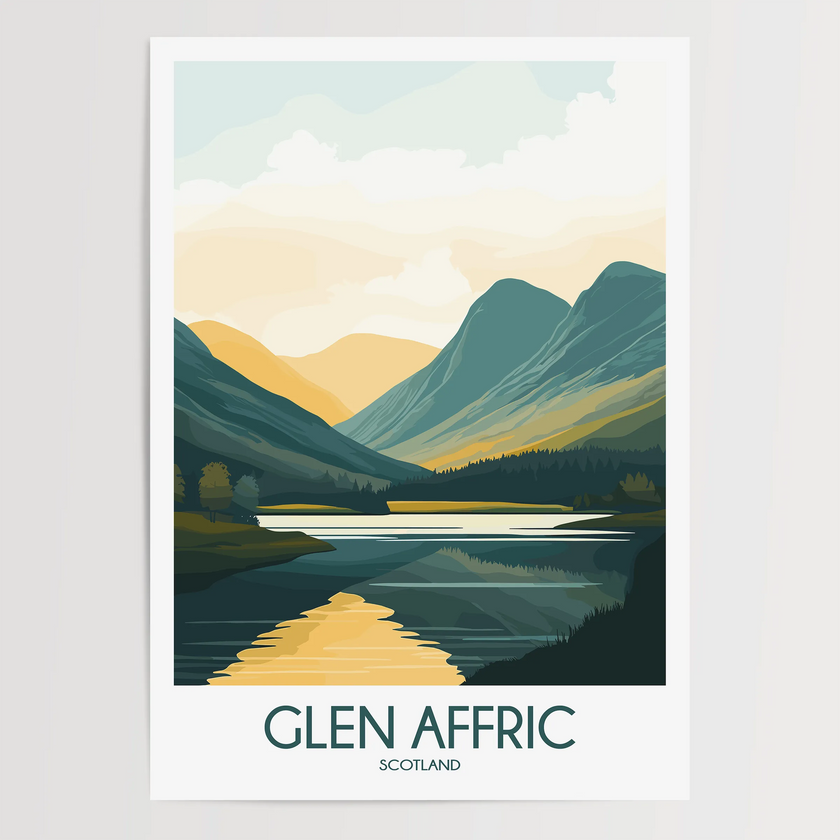 Glen Affric Minimalist Wall Art